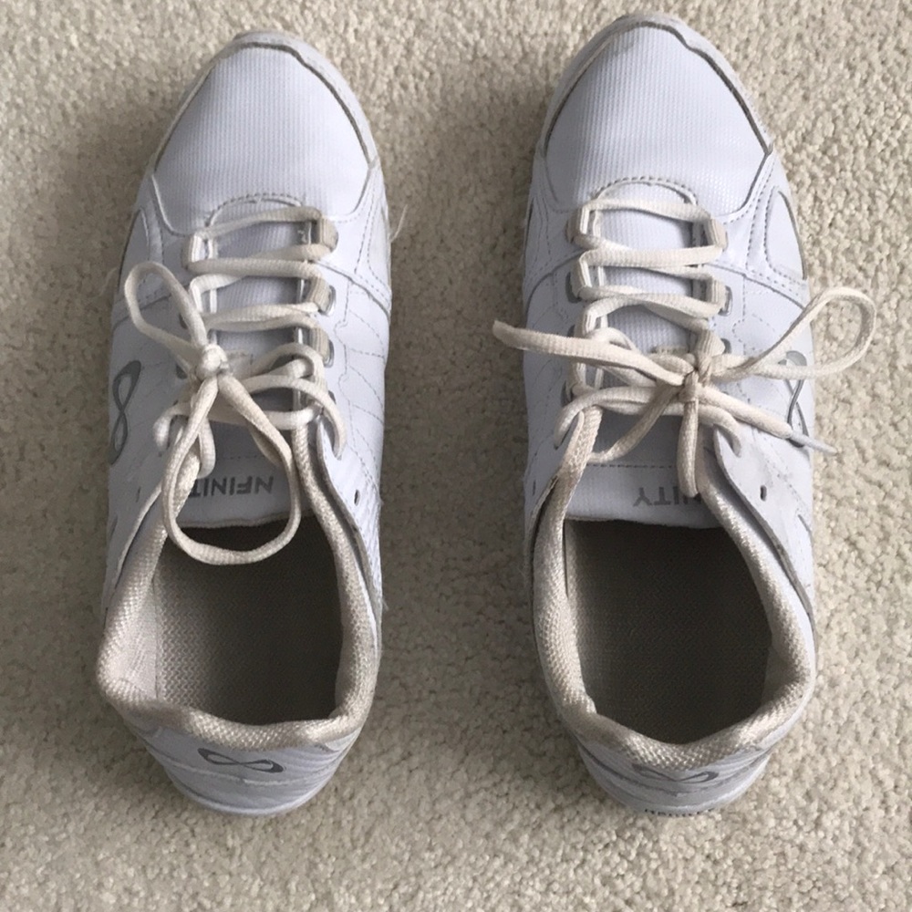 White cheer shoes